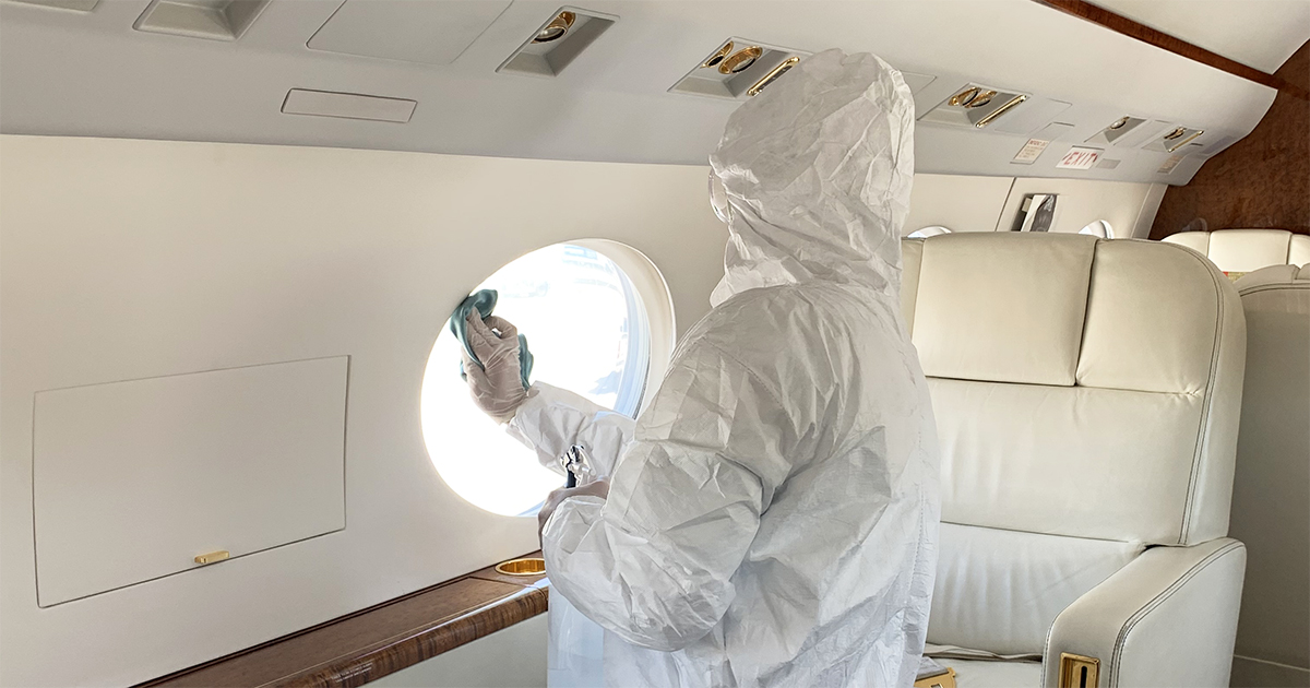 Clay Lacy Launches Aircraft Cleaning and Disinfecting Services